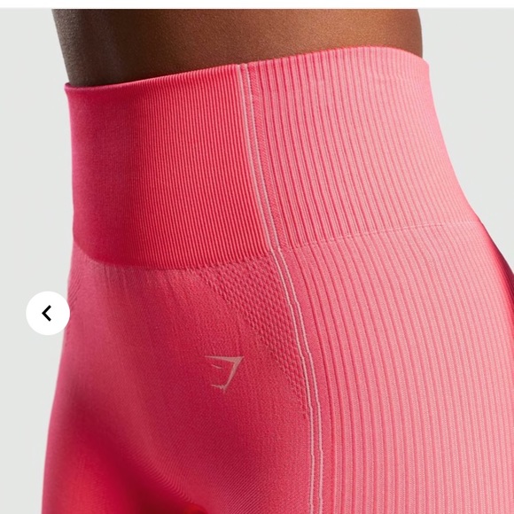 Gymshark ultra seamless leggings neon pink size M - Picture 3 of 5